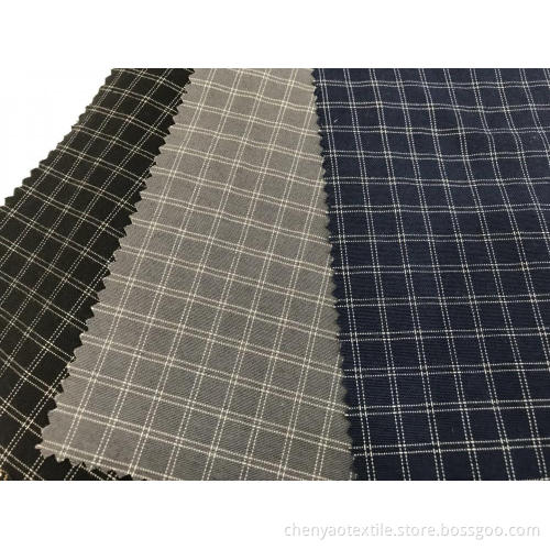 T/C Oxford Woven Yarn-dyed Plaid Fabric